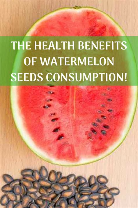 The Health Benefits Of Watermelon Seeds Consumption Watermelon