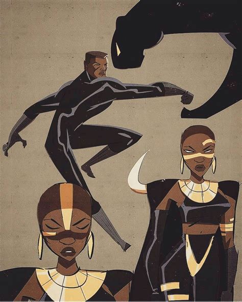 Pin By Shantesh White On Black Panther And Storm Black Panther Art