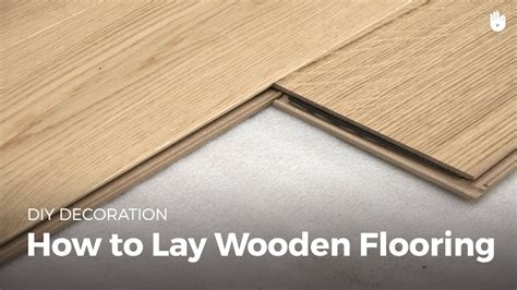 How To Lay Wood Flooring Diy Projects Youtube