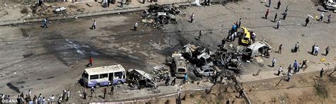 Syria Bombing Pictures Show Horrifying Aftermath Of Damascus Blasts Which Killed 55 Daily
