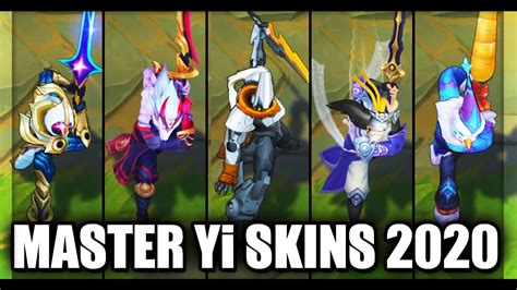 All Master Yi Skins Spotlight 2020 League Of Legends Liên Minh Mobile