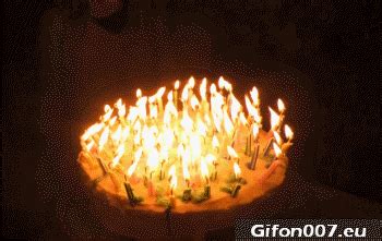 Share the best gifs now >>> Gif 165 Video Video | Candle gif, Blowing candles ...