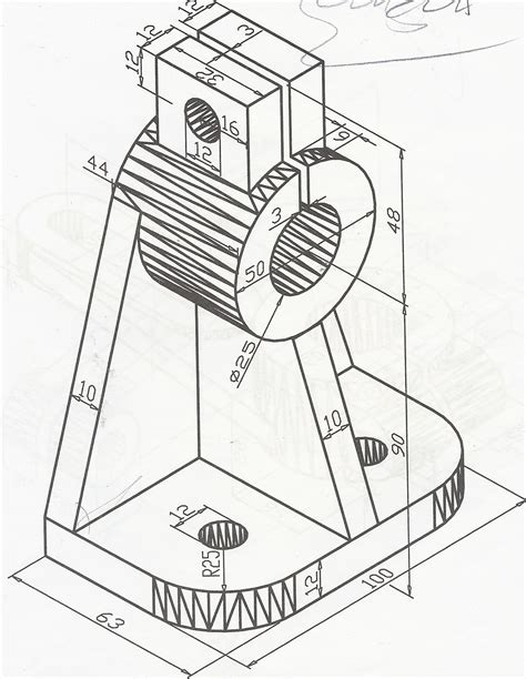 Manufacturing Drawing Examples Manufacturing Drawings Drawing