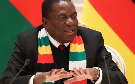 Zimbabwes Emmerson Mnangagwa Accuses Western Countries Of Stoking