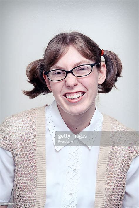Nerd Girl Highschool Picture High Res Stock Photo Getty Images