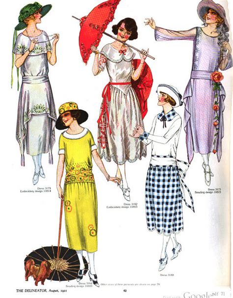 Two Nerdy History Girls Fashions For August 1921