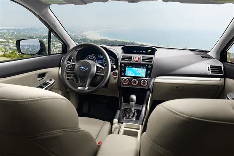 2015 Subaru Impreza Interior Review Seating Infotainment Dashboard