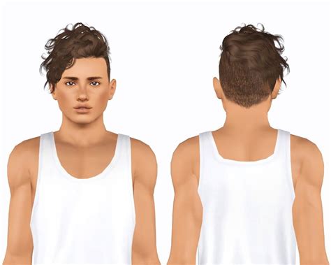Newsea S Black Bullet Hairstyle Retextured By Plumblomb For Sims 3