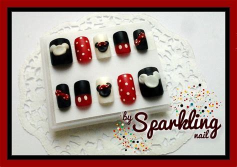 Mickey And Minnie Mouse Nail Nail Art Gallery