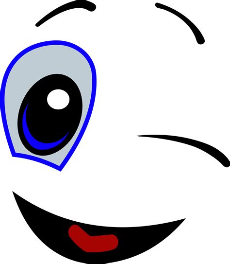 Clipart Winking Smiley Face