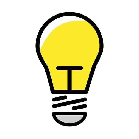 Incandescent Light Bulb Smiley Emoticon Png Clipart Clip Art Images