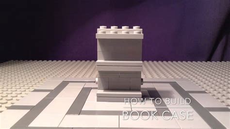 Lego How To Build 5 Bookcase Youtube