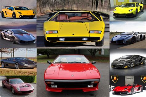 10 Rare Lamborghini Models We Would Love To Own Carbuzz