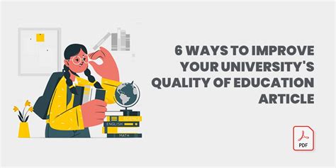 6 Ways To Improve Your Universitys Quality Of Education