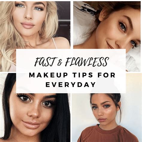 Fast And Flawless Makeup Tips For Everyday Makeup Tips Everyday Makeup