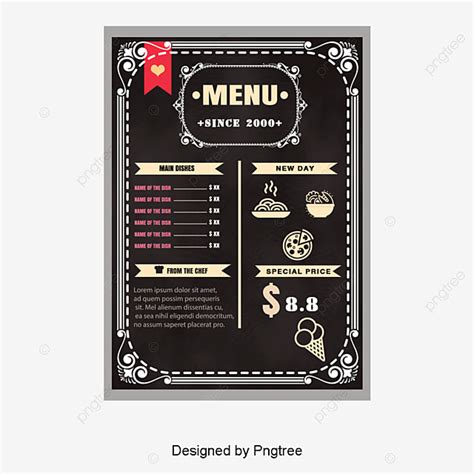 Download transparent restaurant icon png for free on pngkey.com. Vector Fast Food Restaurant Menu, Hotel Recipes, Hotels ...
