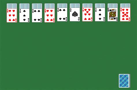Spider Solitaire 2 Suits Online Free Card Game