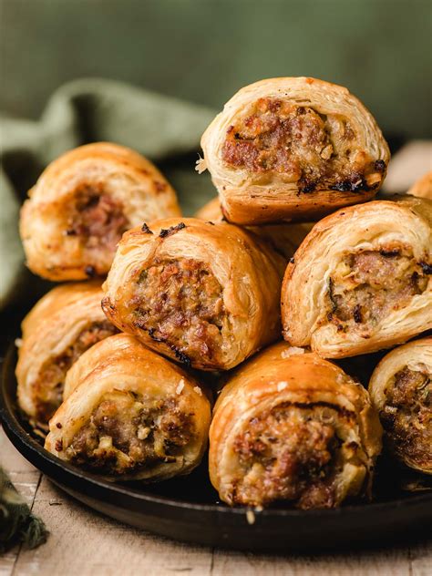 Puff Pastry Sausage Rolls Oven Or Air Fryer Neighborfood