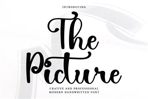 The Picture Font Door Inermedia Studio · Creative Fabrica