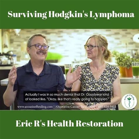 Hodgkins Lymphoma Alternative Treatment Leads To Full Recovery