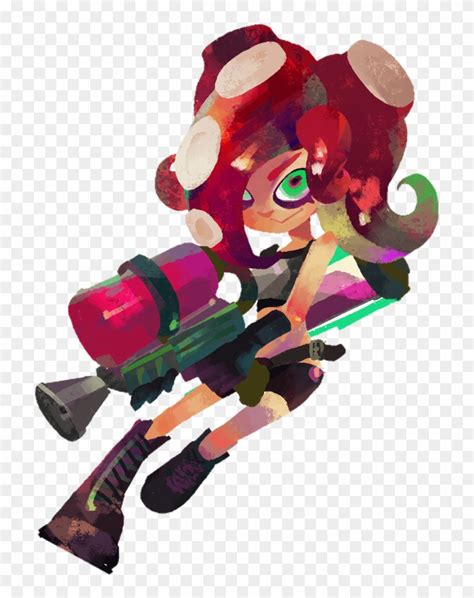 A Cephalopod Chemical Splatoon Octoling Free Transparent Png Clipart Images Download