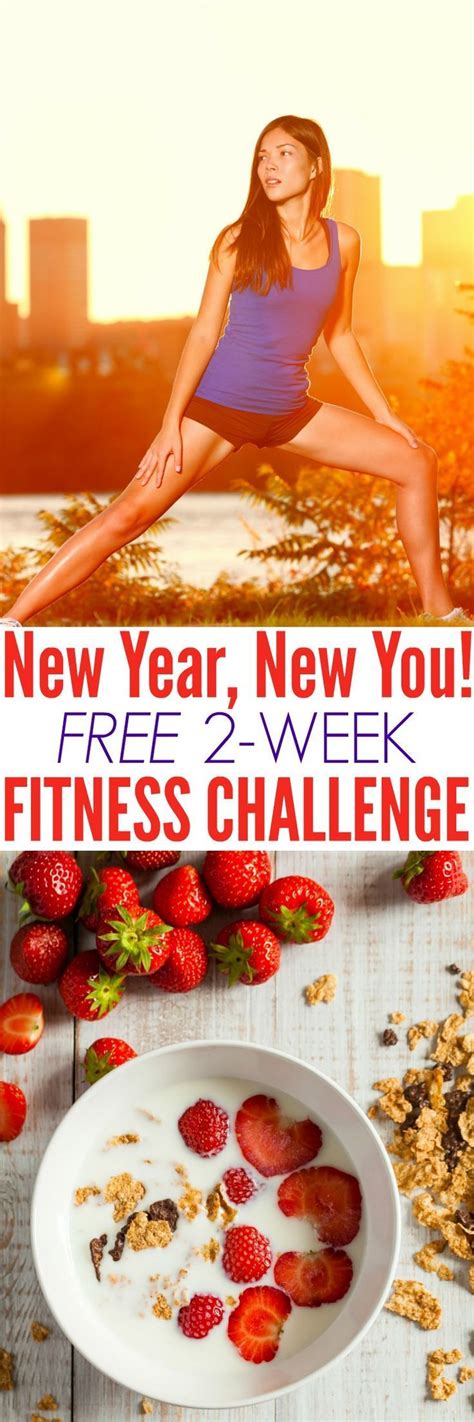 New Year New You Free 2 Week Healthy Living Challenge Workout