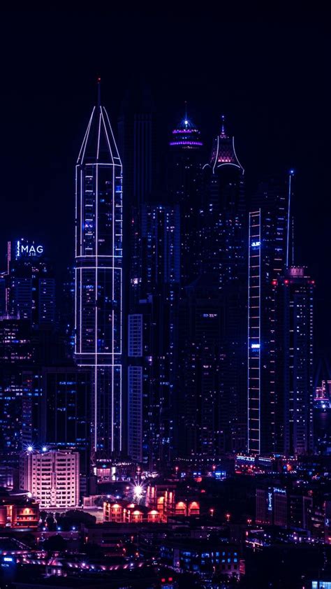 City Nights Background
