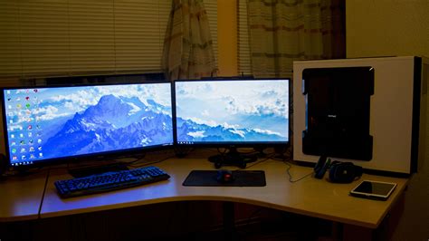 How To Dual Screen Setup With One 34 Curved Ultrawide And One 27 169