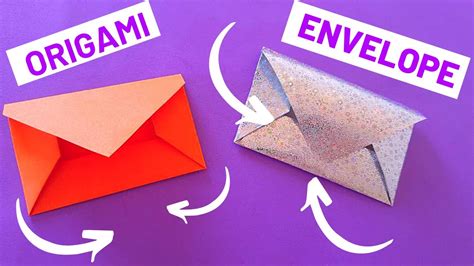 Oigami Envelope How To Make An Easy Origami Envelope Youtube