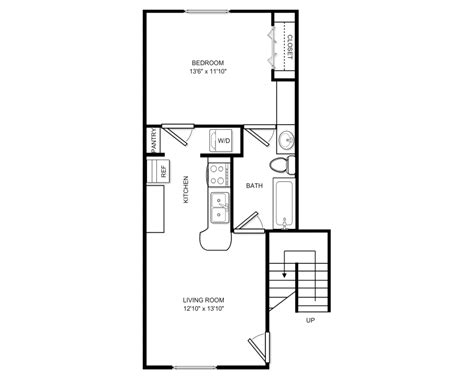 Narrow Apartment Floor Plans