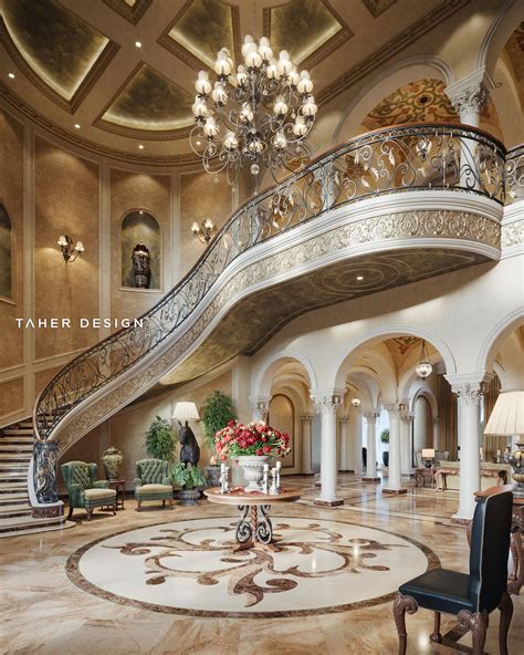 Luxury Mansion Interior Dubai Luxury Homes Dream Houses Luxury