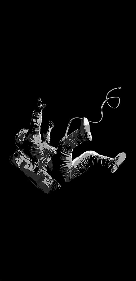 The Falling Astronaut 2160x4440 Ramoledbackgrounds