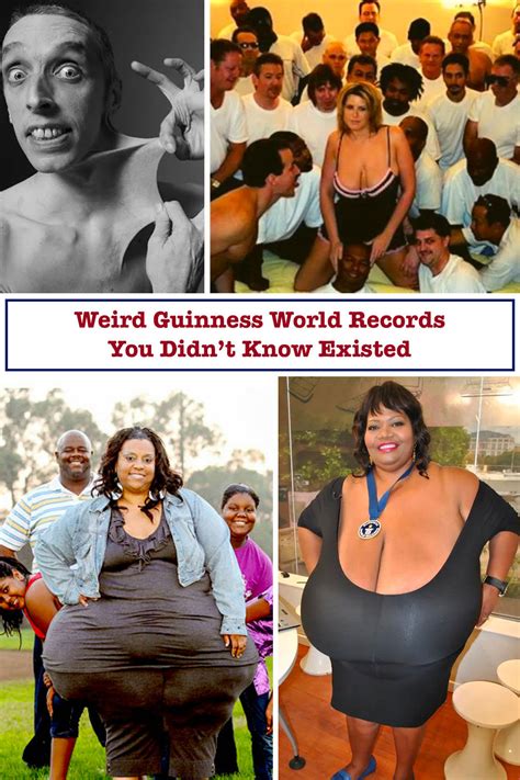 With Each New Edition Of The Guinness World Records We Are Introduced