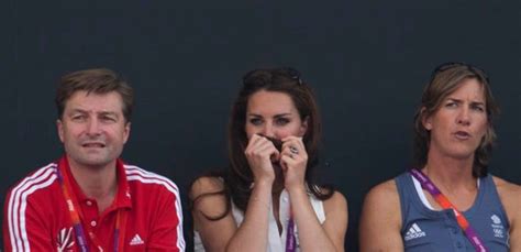 Super Fan Kate Middleton Goes Berserk For Team Gb In The Bleachers Watching Womens Field Hockey