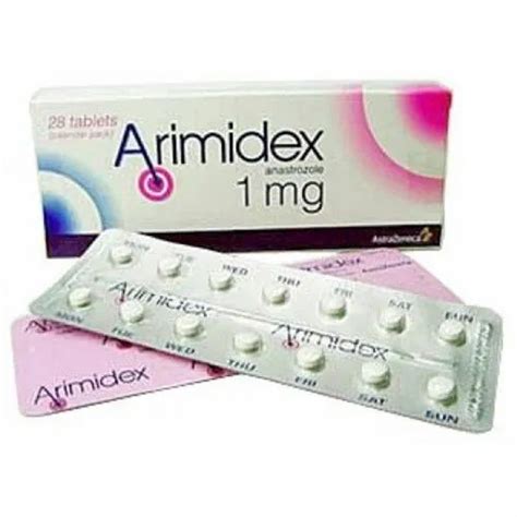 1 Mg Arimidex Tablets, AstraZeneca, Prescription, Rs 3435 /strip | ID