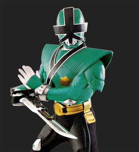 Modo Mega Samurai Verde Power Rangers Super Samurai Green Power