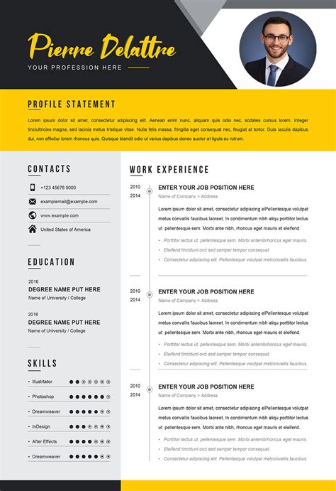 Cv Sample English Download Free Samples Examples And Format Resume