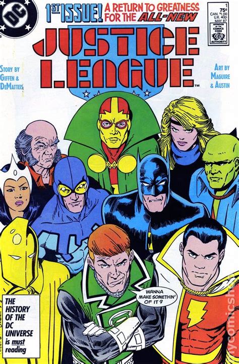 Justice League America 1987 Comic Books 1980 1989