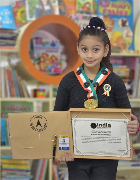 Storytelling Child Prodigy India Book Of Records