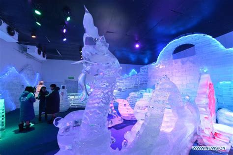 Tourists Visit Frost Magical Ice Of Siam In Chon Buri Province
