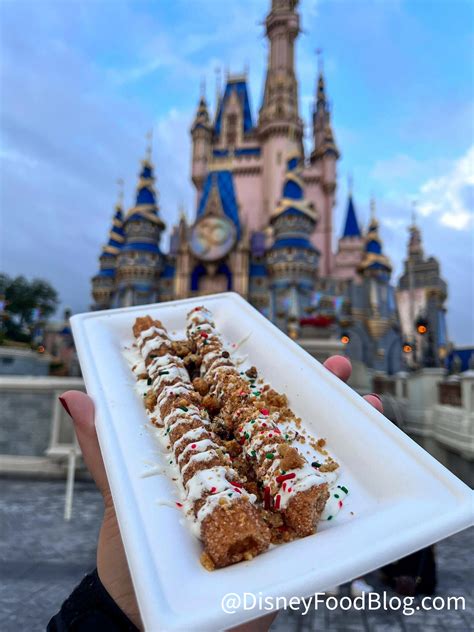 This Christmas Cookie Churro Was Not What We Expected In Disney World
