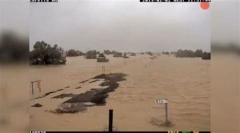 queensland flood crisis time lapse video shows scale of floodwater disaster perthnow