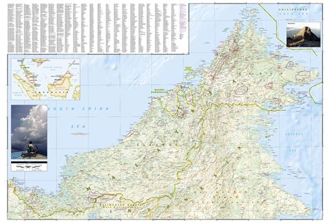 Wegenkaart Landkaart 3021 Adventure Map Malaysia Maleisië National