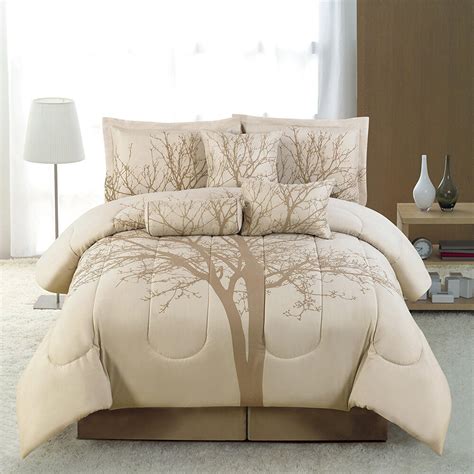 Shop the latest queen comforters & sets at hsn.com. Comforter Queen Size Set 7PC Bedding Patchwork Brown Soft ...