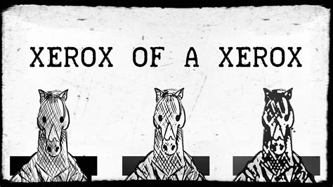 Bojacks Toxic Patterns Xerox Of A Xerox Explained Youtube