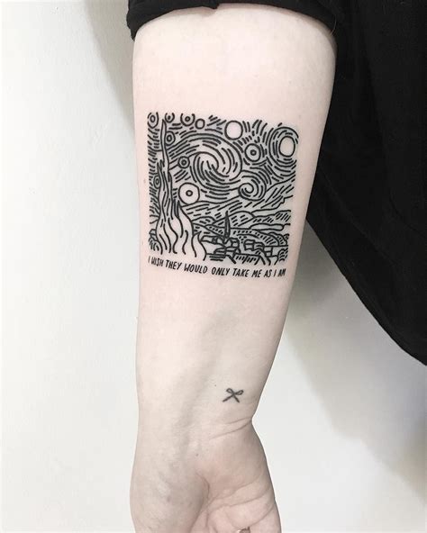 Album Cover In This Style Beautytatoos Tattoos Geometric Tattoo
