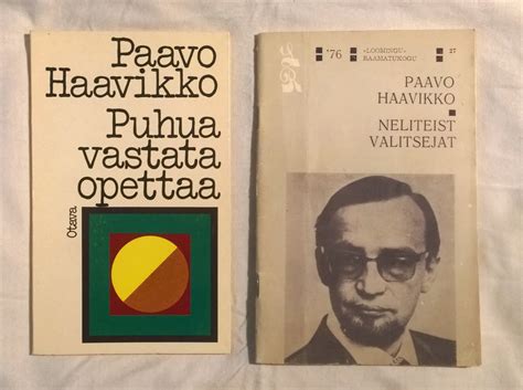 Finnish Aphorisms: Paavo Haavikko - Eesti keeles