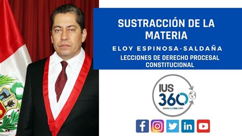 Lecciones De Derecho La Sustracción De La Materia Eloy Espinosa