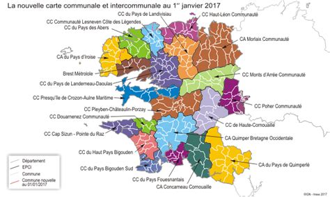 Présentation 61 Imagen Carte Du Finistère Avec Toutes Les Communes
