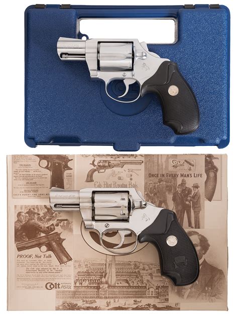 Two Colt Sf Vi Da Revolvers W Cases Rock Island Auction
